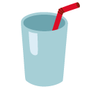 szklanka ze słomką — emotka w stylu Google (Android), Noto Emoji