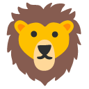 głowa lwa — emotka w stylu Google (Android), Noto Emoji