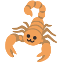 brązowy skorpion — emotka w stylu Google (Android), Noto Emoji