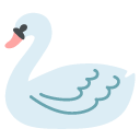 łabędź — emotka w stylu Google (Android), Noto Emoji