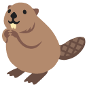 bóbr — emotka w stylu Google (Android), Noto Emoji