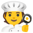 kucharz — emotka w stylu Google (Android), Noto Emoji