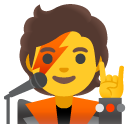 piosenkarz — emotka w stylu Google (Android), Noto Emoji