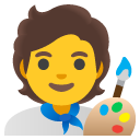 artysta — emotka w stylu Google (Android), Noto Emoji
