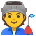pracownik fabryki — emotka w stylu Google (Android), Noto Emoji