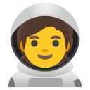 astronauta — emotka w stylu Google (Android), Noto Emoji