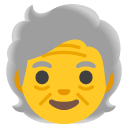starsza osoba — emotka w stylu Google (Android), Noto Emoji