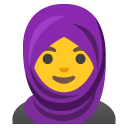 kobieta w chuście — emotka w stylu Google (Android), Noto Emoji