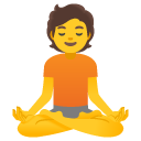 osoba w pozycji lotosu — emotka w stylu Google (Android), Noto Emoji