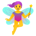 kobieta wróżka — emotka w stylu Google (Android), Noto Emoji