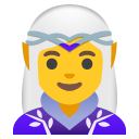 kobieta elf — emotka w stylu Google (Android), Noto Emoji