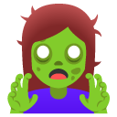 kobieta zombie — emotka w stylu Google (Android), Noto Emoji