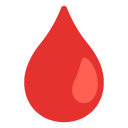 kropla krwi — emotka w stylu Google (Android), Noto Emoji