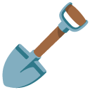 łopata — emotka w stylu Google (Android), Noto Emoji