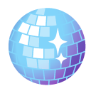 kula dyskotekowa — emotka w stylu Google (Android), Noto Emoji