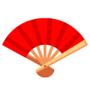 wachlarz — emotka w stylu Google (Android), Noto Emoji