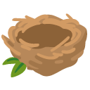 puste gniazdo — emotka w stylu Google (Android), Noto Emoji