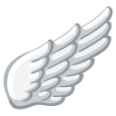 skrzydło — emotka w stylu Google (Android), Noto Emoji