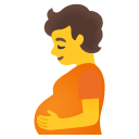 osoba w ciąży — emotka w stylu Google (Android), Noto Emoji