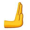 dłoń pchająca w prawo — emotka w stylu Google (Android), Noto Emoji