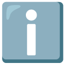 informacja — emotka w stylu Google (Android), Noto Emoji