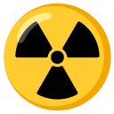 promieniowanie radioaktywne — emotka w stylu Google (Android), Noto Emoji