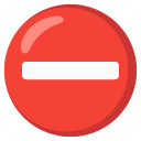 zakaz wjazdu — emotka w stylu Google (Android), Noto Emoji