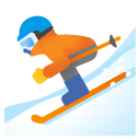 narciarz — emotka w stylu Google (Android), Noto Emoji