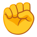 wzniesiona pięść — emotka w stylu Google (Android), Noto Emoji