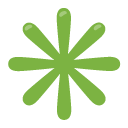 gwiazdka ośmioramienna — emotka w stylu Google (Android), Noto Emoji