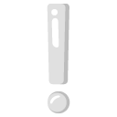 biały wykrzyknik — emotka w stylu Google (Android), Noto Emoji