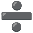 znak dzielenia — emotka w stylu Google (Android), Noto Emoji