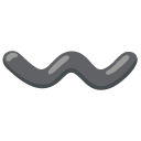 falista kreska — emotka w stylu Google (Android), Noto Emoji