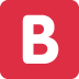 grupa krwi B — emotka w stylu X (Twitter), Twemoji