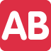 grupa krwi AB — emotka w stylu X (Twitter), Twemoji
