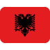 flaga: Albania — emotka w stylu X (Twitter), Twemoji