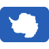 flaga: Antarktyda — emotka w stylu X (Twitter), Twemoji