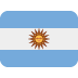 flaga: Argentyna — emotka w stylu X (Twitter), Twemoji