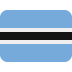 flaga: Botswana — emotka w stylu X (Twitter), Twemoji