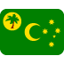 flaga: Wyspy Kokosowe — emotka w stylu X (Twitter), Twemoji