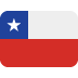 flaga: Chile — emotka w stylu X (Twitter), Twemoji