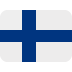 flaga: Finlandia — emotka w stylu X (Twitter), Twemoji