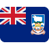 flaga: Falklandy — emotka w stylu X (Twitter), Twemoji