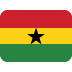 flaga: Ghana — emotka w stylu X (Twitter), Twemoji