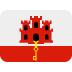 flaga: Gibraltar — emotka w stylu X (Twitter), Twemoji