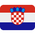 flaga: Chorwacja — emotka w stylu X (Twitter), Twemoji