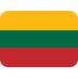 flaga: Litwa — emotka w stylu X (Twitter), Twemoji