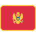 flaga: Czarnogóra — emotka w stylu X (Twitter), Twemoji