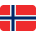 flaga: Norwegia — emotka w stylu X (Twitter), Twemoji