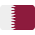 flaga: Katar — emotka w stylu X (Twitter), Twemoji